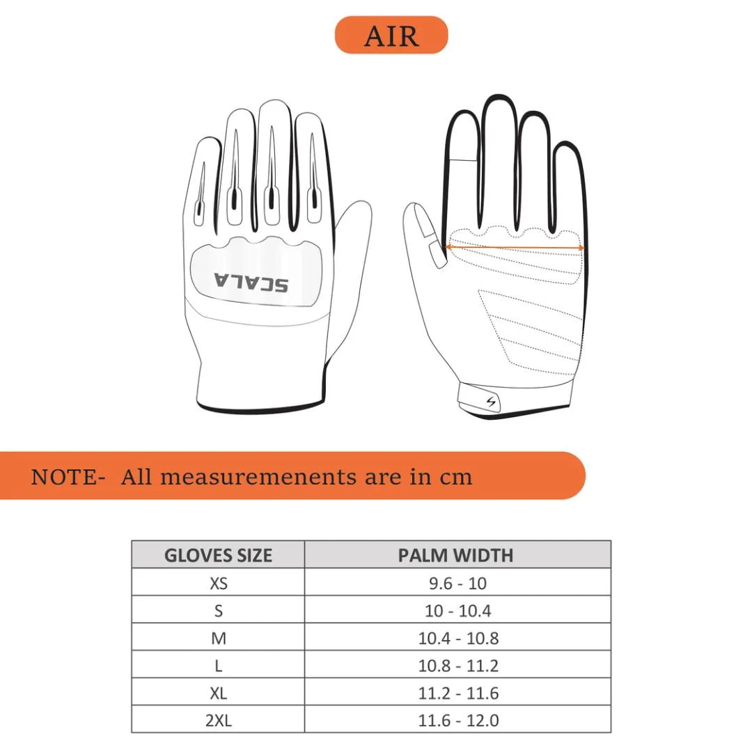 GLOVES SCALA AIR