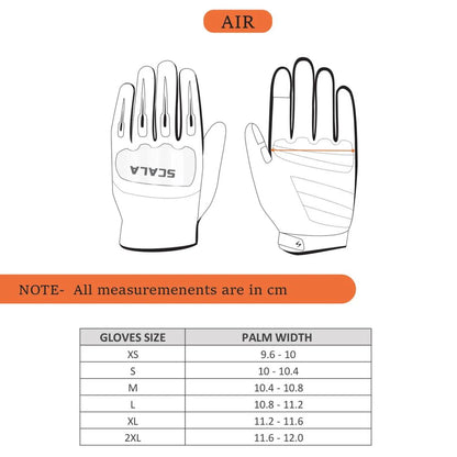 GLOVES SCALA AIR