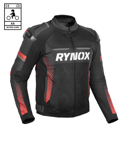 RYNOX JACKET APEX EVO BLACK RED
