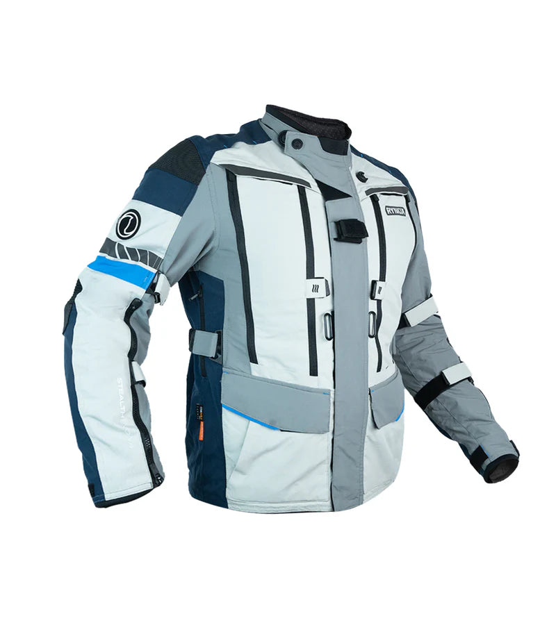 RYNOX JACKET STEALTH EVO 4 ANTIC BLUE