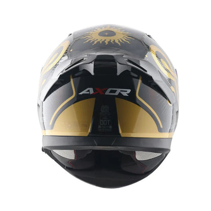AXOR HELMET APEX INFINITY BLACK GOLD