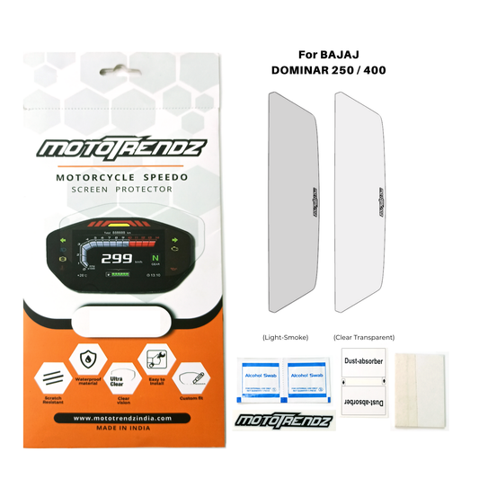 MOTOTRENDZ SPEEDOMETER FILM DOMINAR 250/400