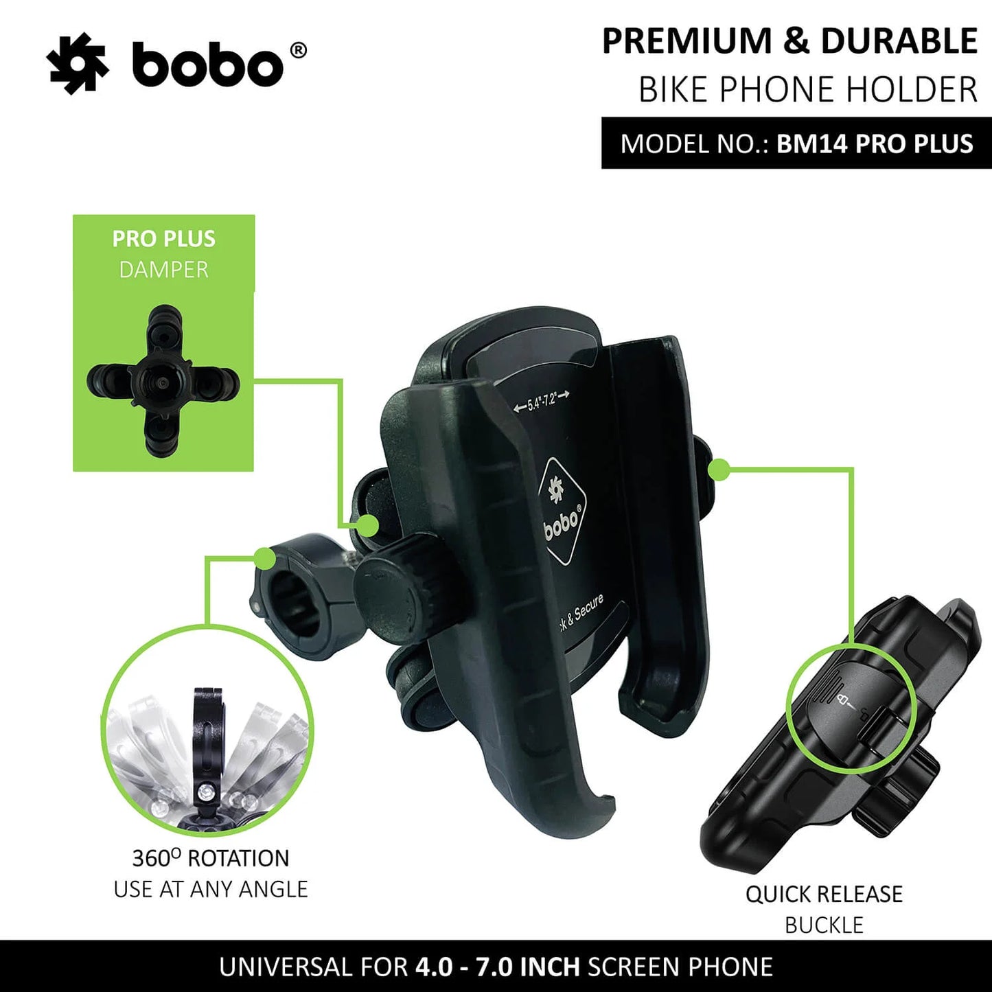 BOBO BM14 PRO PLUS WITH DAMPER