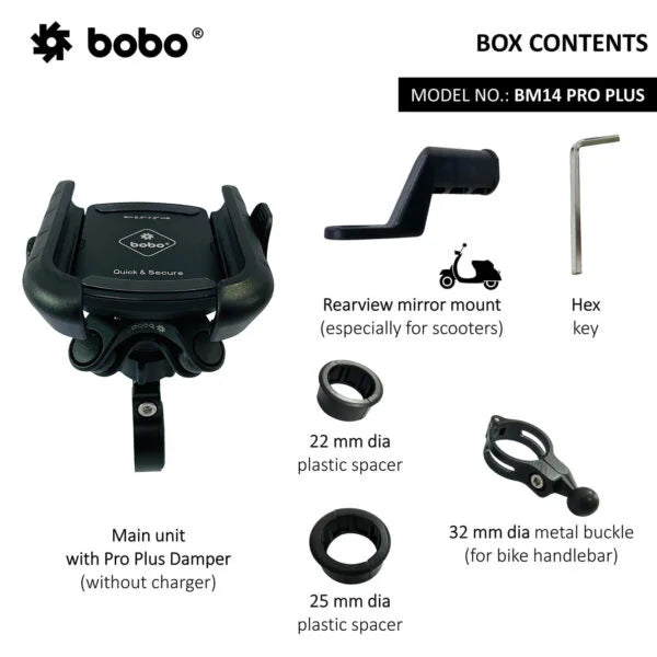BOBO BM14 PRO PLUS WITH DAMPER
