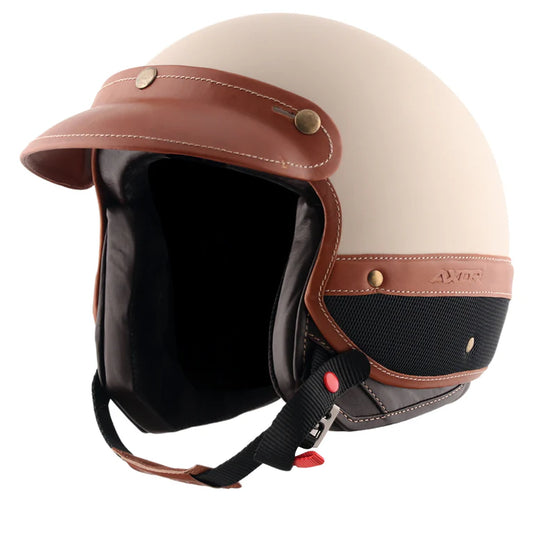 AXOR HELMET RETRO JET ALPHA BEIGE