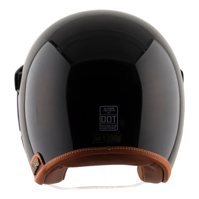 AXOR HELMET RETRO JET BLACK