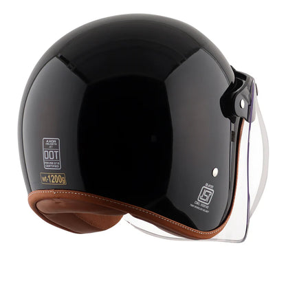 AXOR HELMET RETRO JET BLACK