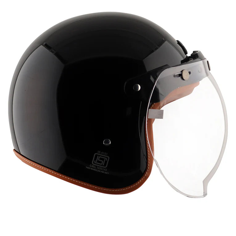 AXOR HELMET RETRO JET BLACK