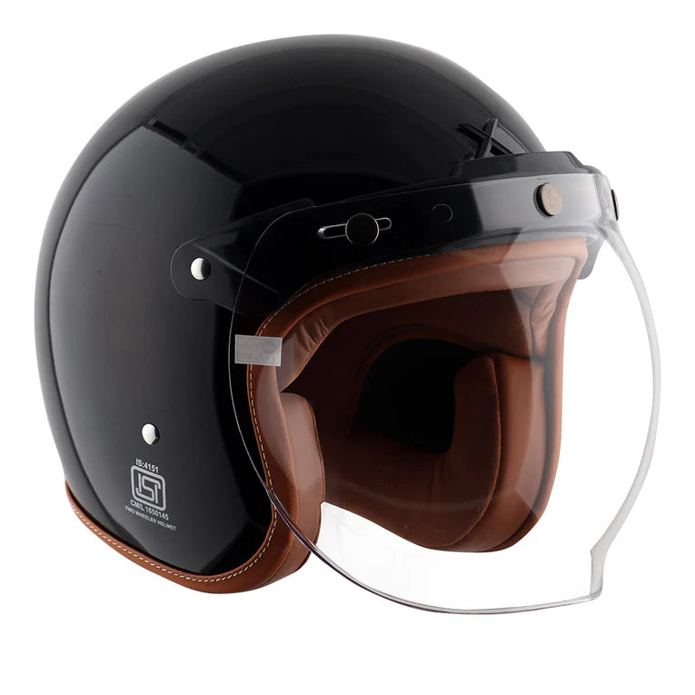 AXOR HELMET RETRO JET BLACK