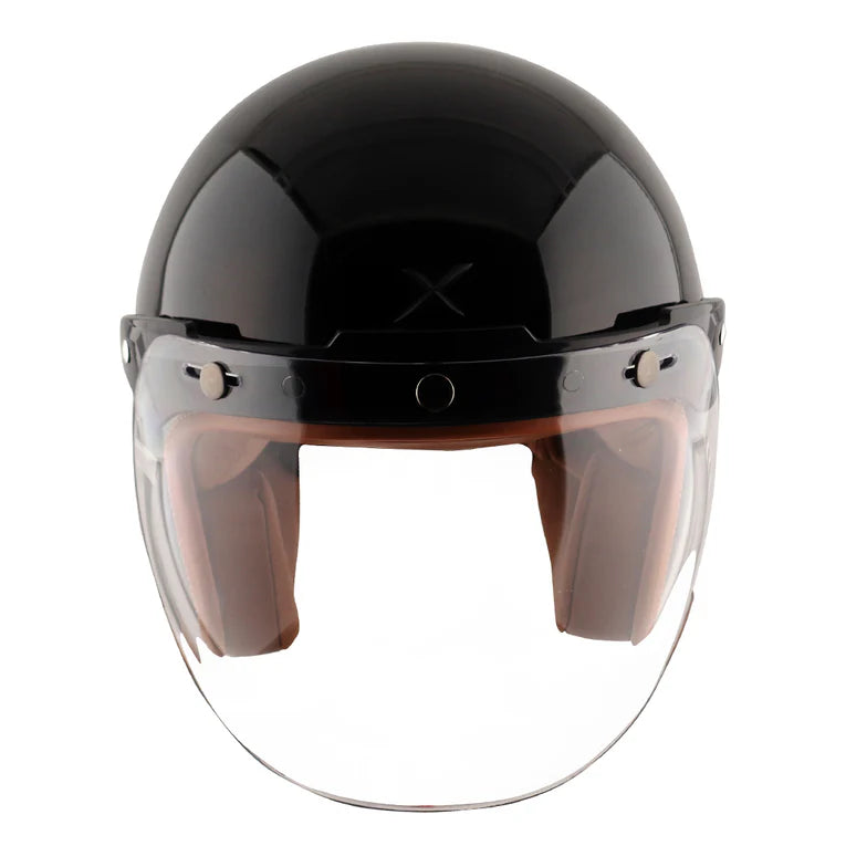 AXOR HELMET RETRO JET BLACK