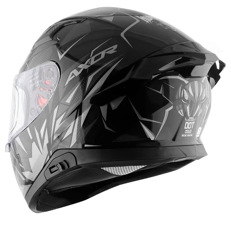 AXOR HELMET APEX HUNTER BLACK GREY