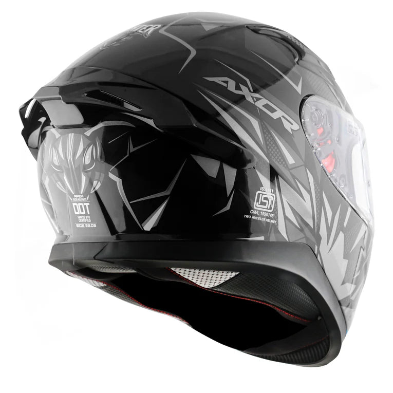 AXOR HELMET APEX HUNTER MATT BLACK GREY