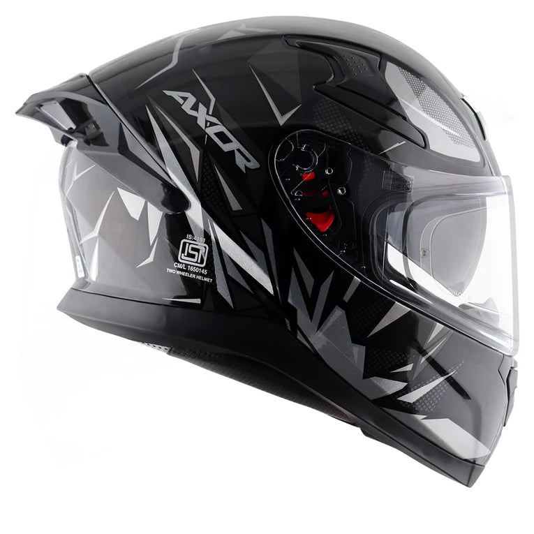 AXOR HELMET APEX HUNTER MATT BLACK GREY