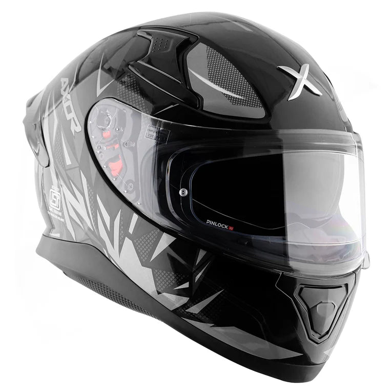 AXOR HELMET APEX HUNTER BLACK GREY