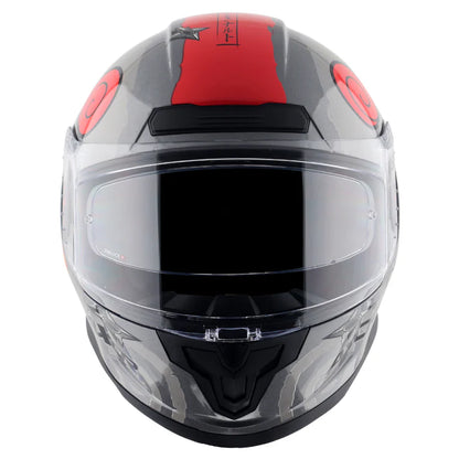 AXOR HELMET SABER NARUTO BLACK ORANGE