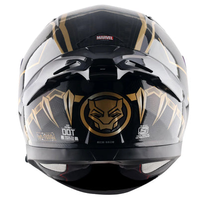 AXOR HELMET APEX MARVEL BLACK PANTHER BLACK GOLD