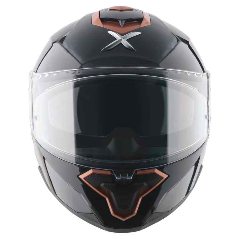 AXOR HELMET BRUTALE CORSA BLACK GOLD ORANGE