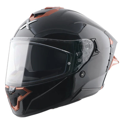 AXOR HELMET BRUTALE CORSA BLACK GOLD ORANGE