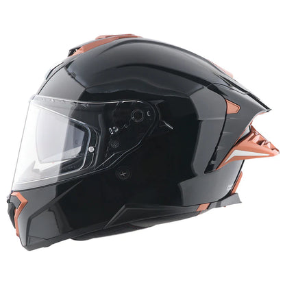 AXOR HELMET BRUTALE CORSA BLACK GOLD ORANGE