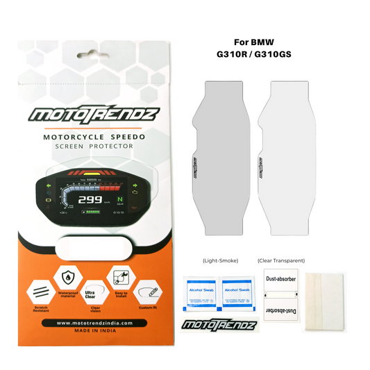 MOTOTRENDZ SPEEDOMETER FILM BMW G310R / G310GS