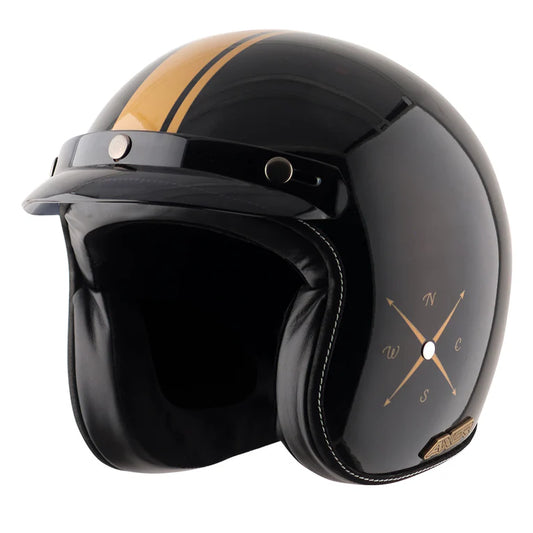 AXOR HELMET RETRO JET EURO GLOBE BLACK