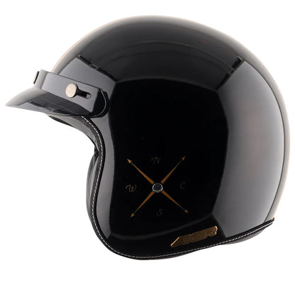 AXOR HELMET RETRO JET EURO GLOBE BLACK