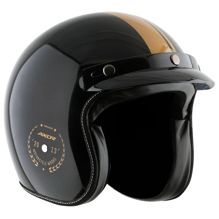 AXOR HELMET RETRO JET EURO GLOBE BLACK