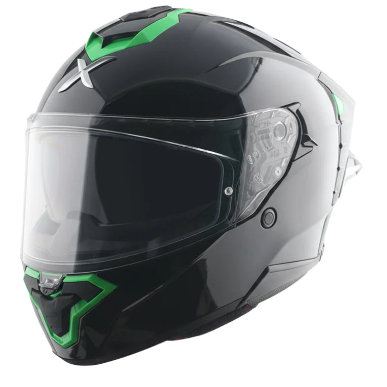 AXOR HELMET BRUTALE CORSA BLACK GREEN