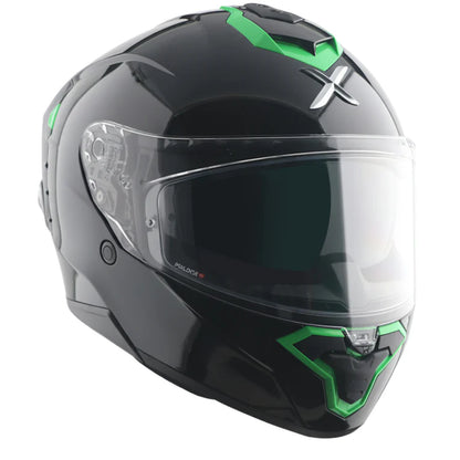 AXOR HELMET BRUTALE CORSA BLACK GREEN