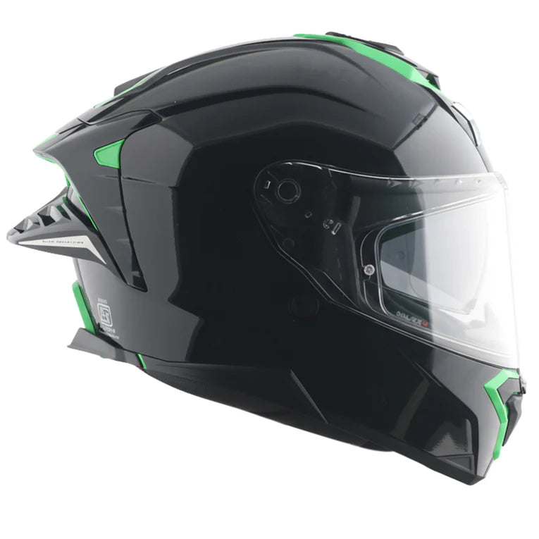 AXOR HELMET BRUTALE CORSA BLACK GREEN