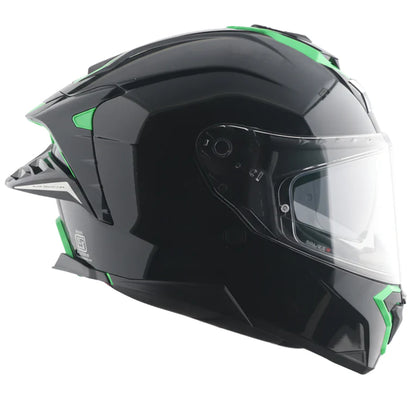AXOR HELMET BRUTALE CORSA BLACK GREEN