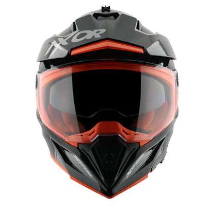 AXOR HELMET XCROSS DV SC BLACK ORANGE