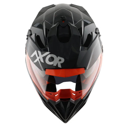 AXOR HELMET XCROSS DV BLACK ORANGE