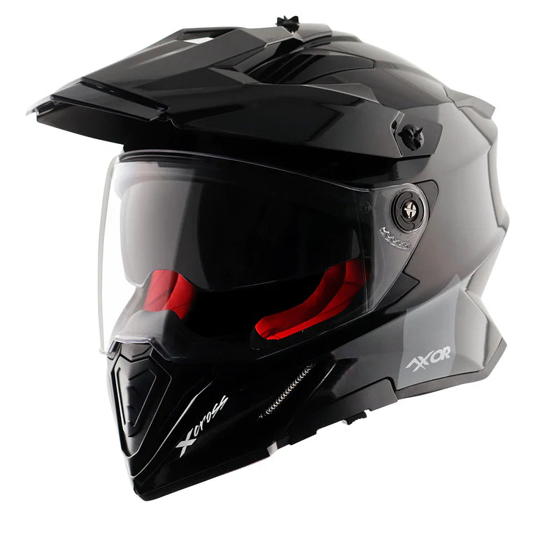 AXOR HELMET XCROSS DV BLACK RED