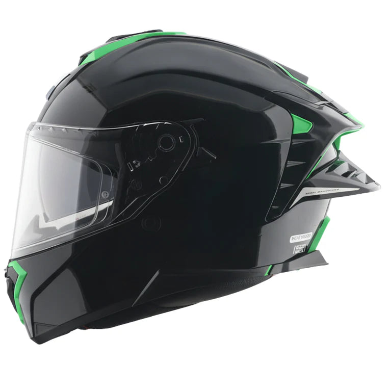AXOR HELMET BRUTALE CORSA BLACK GREEN