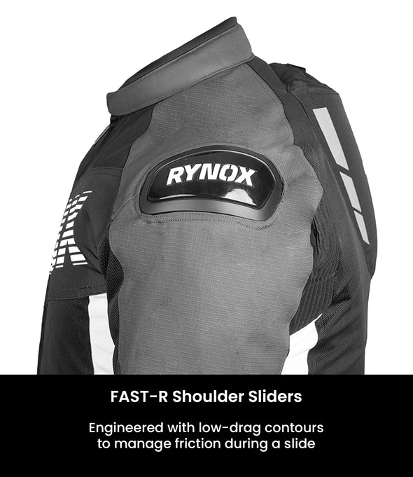 RYNOX JACKET GELTA GT BLACK GREY