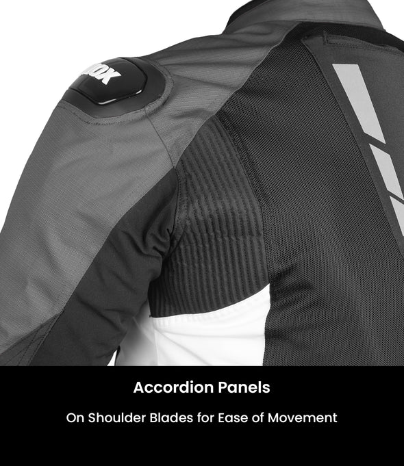 RYNOX JACKET GELTA GT BLACK GREY