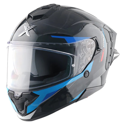 AXOR HELMET BRUTALE KRYPTIC BLACK BLUE