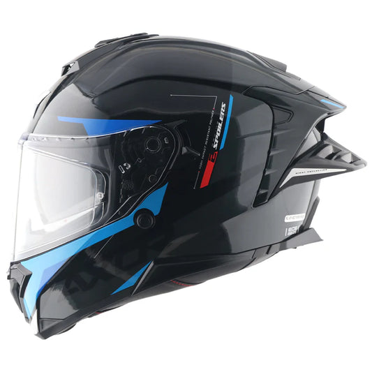 AXOR HELMET BRUTALE KRYPTIC BLACK BLUE
