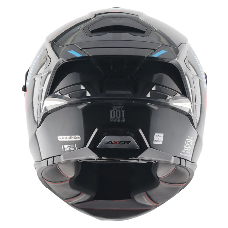 AXOR HELMET BRUTALE KRYPTIC BLACK BLUE