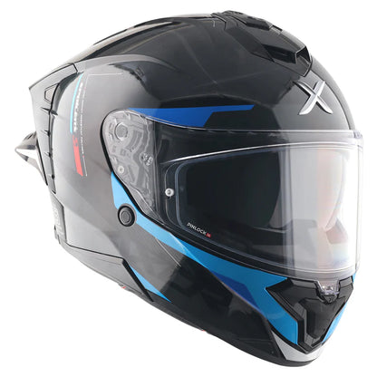 AXOR HELMET BRUTALE KRYPTIC BLACK BLUE