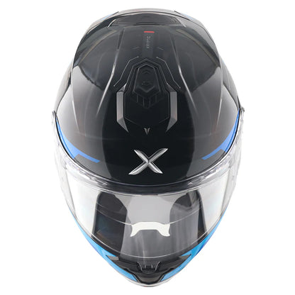 AXOR HELMET BRUTALE KRYPTIC BLACK BLUE
