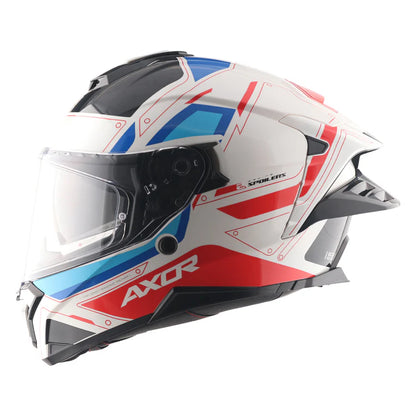 AXOR HELMET BRUTALE RYDEN WHITE RED