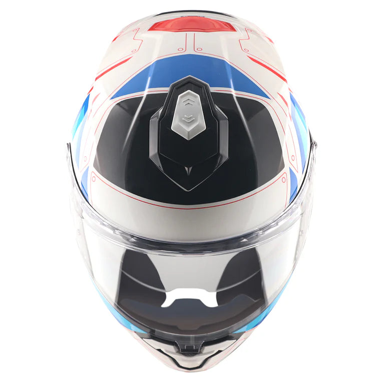 AXOR HELMET BRUTALE RYDEN WHITE RED