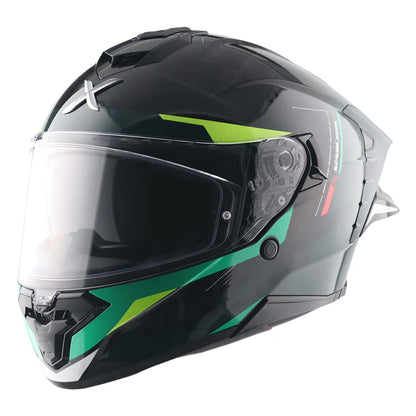 AXOR HELMET BRUTALE KRYPTIC BLACK GREEN