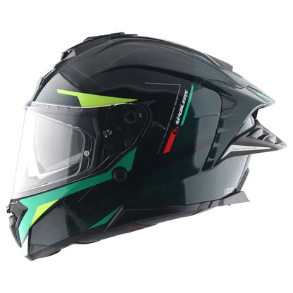 AXOR HELMET BRUTALE KRYPTIC BLACK GREEN