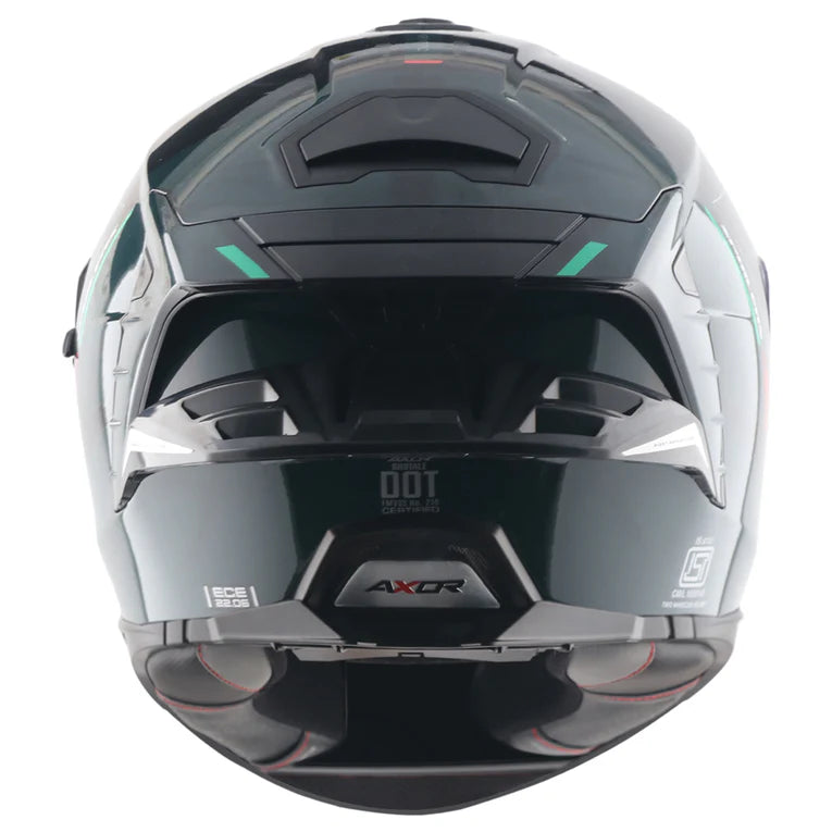 AXOR HELMET BRUTALE KRYPTIC BLACK GREEN