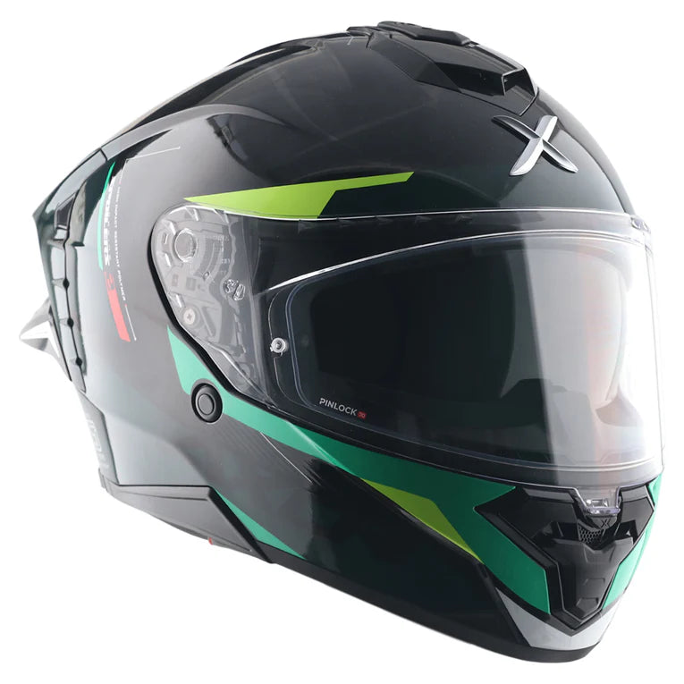 AXOR HELMET BRUTALE KRYPTIC BLACK GREEN