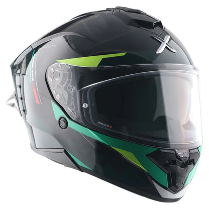 AXOR HELMET BRUTALE KRYPTIC BLACK GREEN