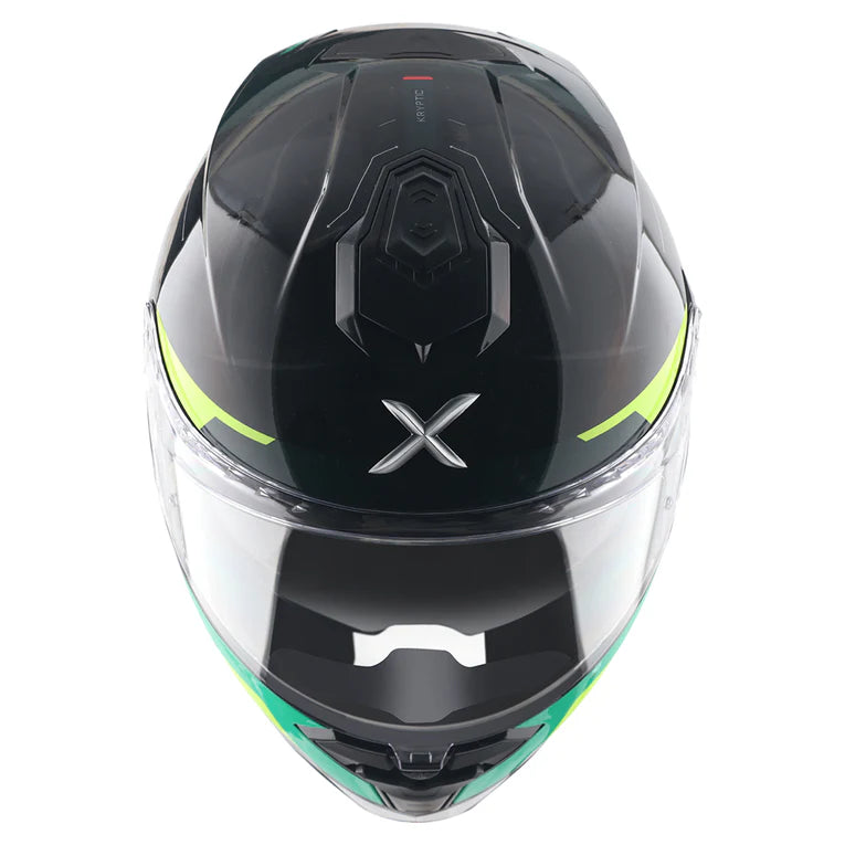 AXOR HELMET BRUTALE KRYPTIC BLACK GREEN